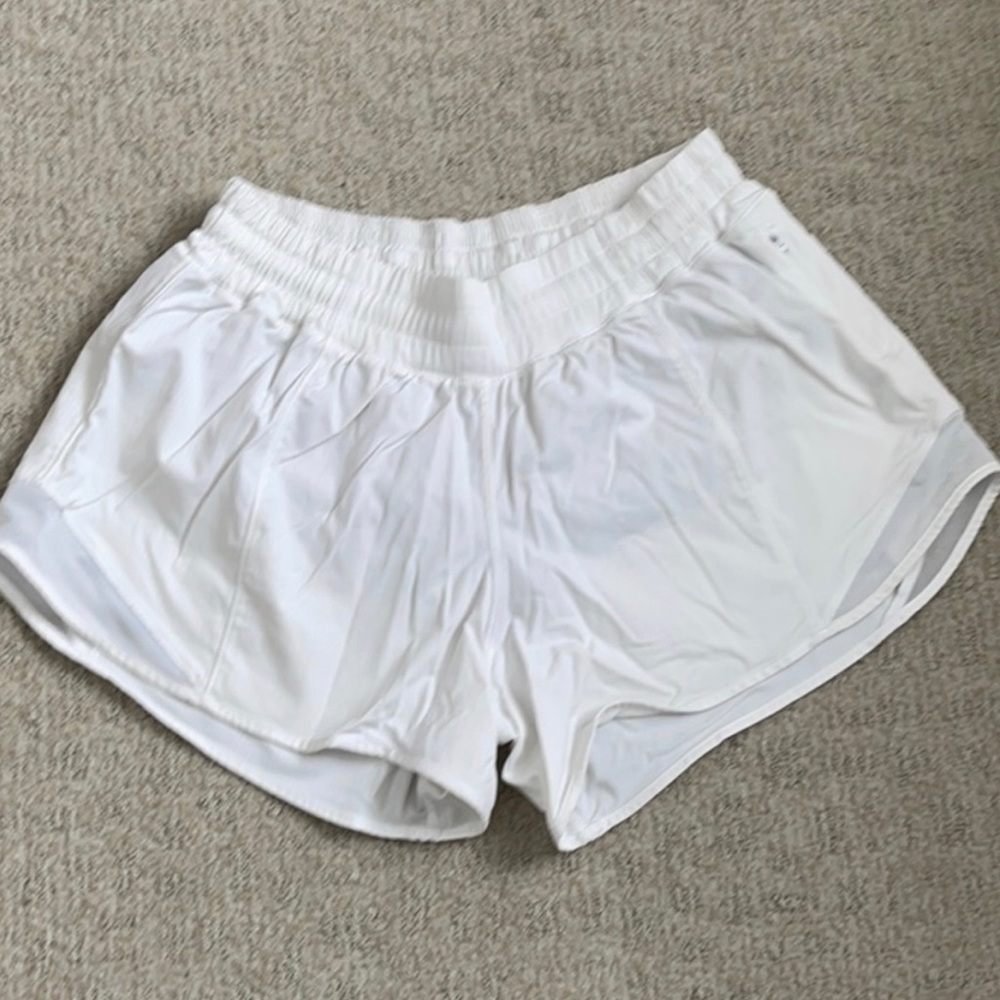 Lululemon run shorts.